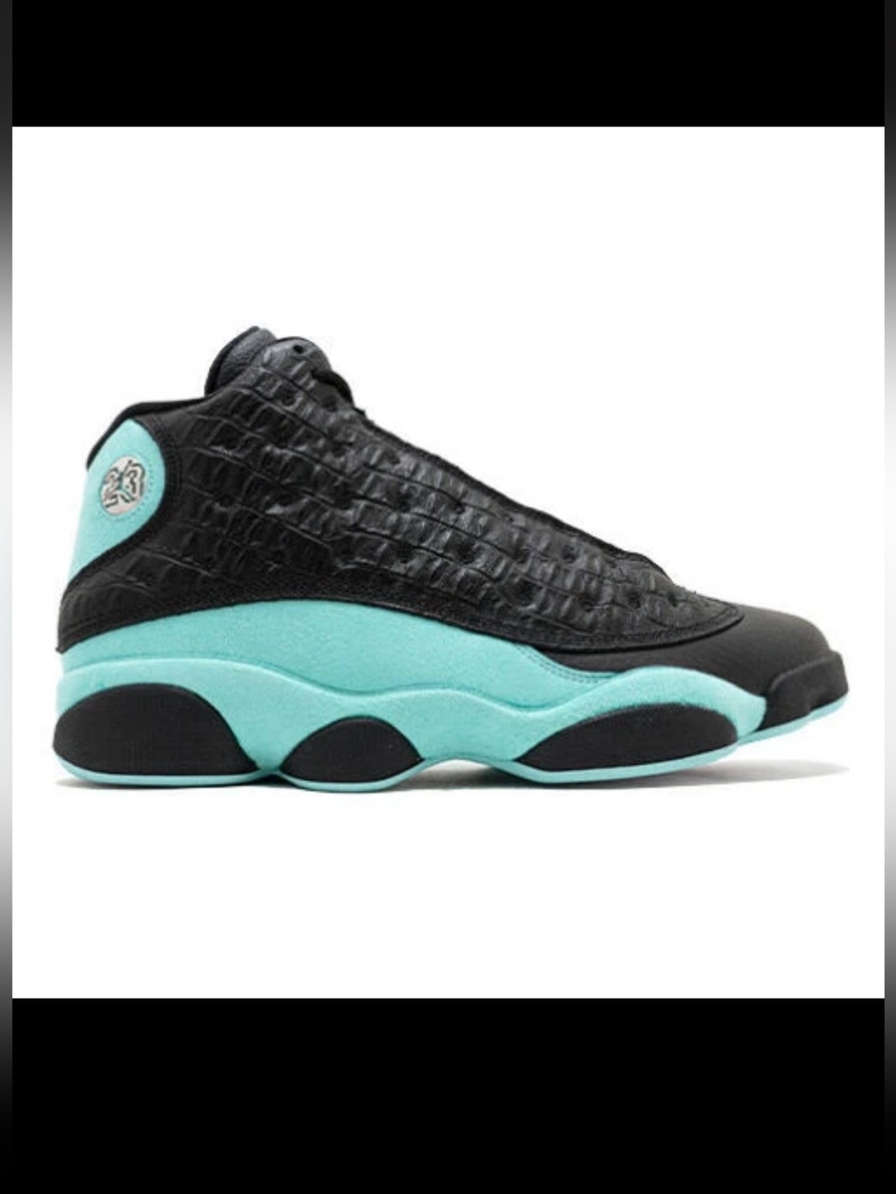 LIKE NEW - Men’s Air Jordan 13 Retro “Black Island Green”